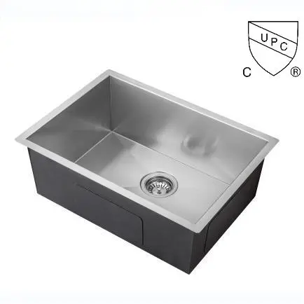 20 pouces en acier inoxydable zéro rayon Undermount évier de bar de cuisine