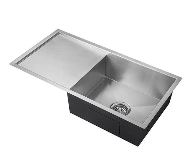 Éviers en acier inoxydable avec drainboard