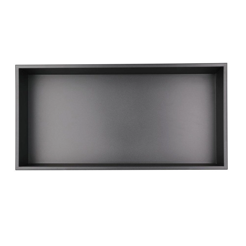 Niche noire 24x12 pouces